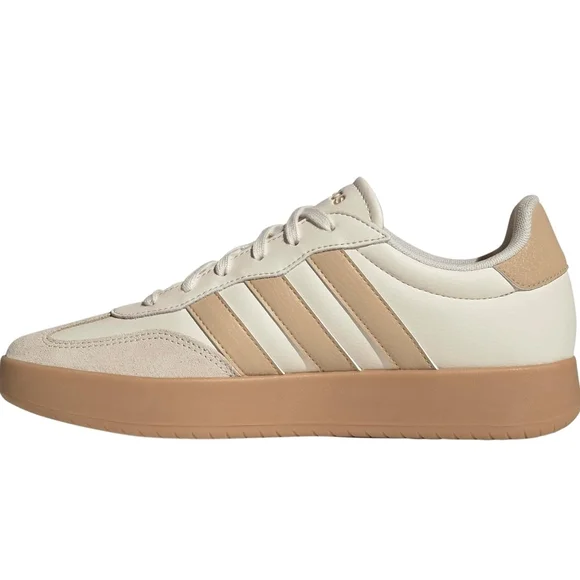 Adidas Barreda Beige and Brown Sneakers - Picture 1 of 6